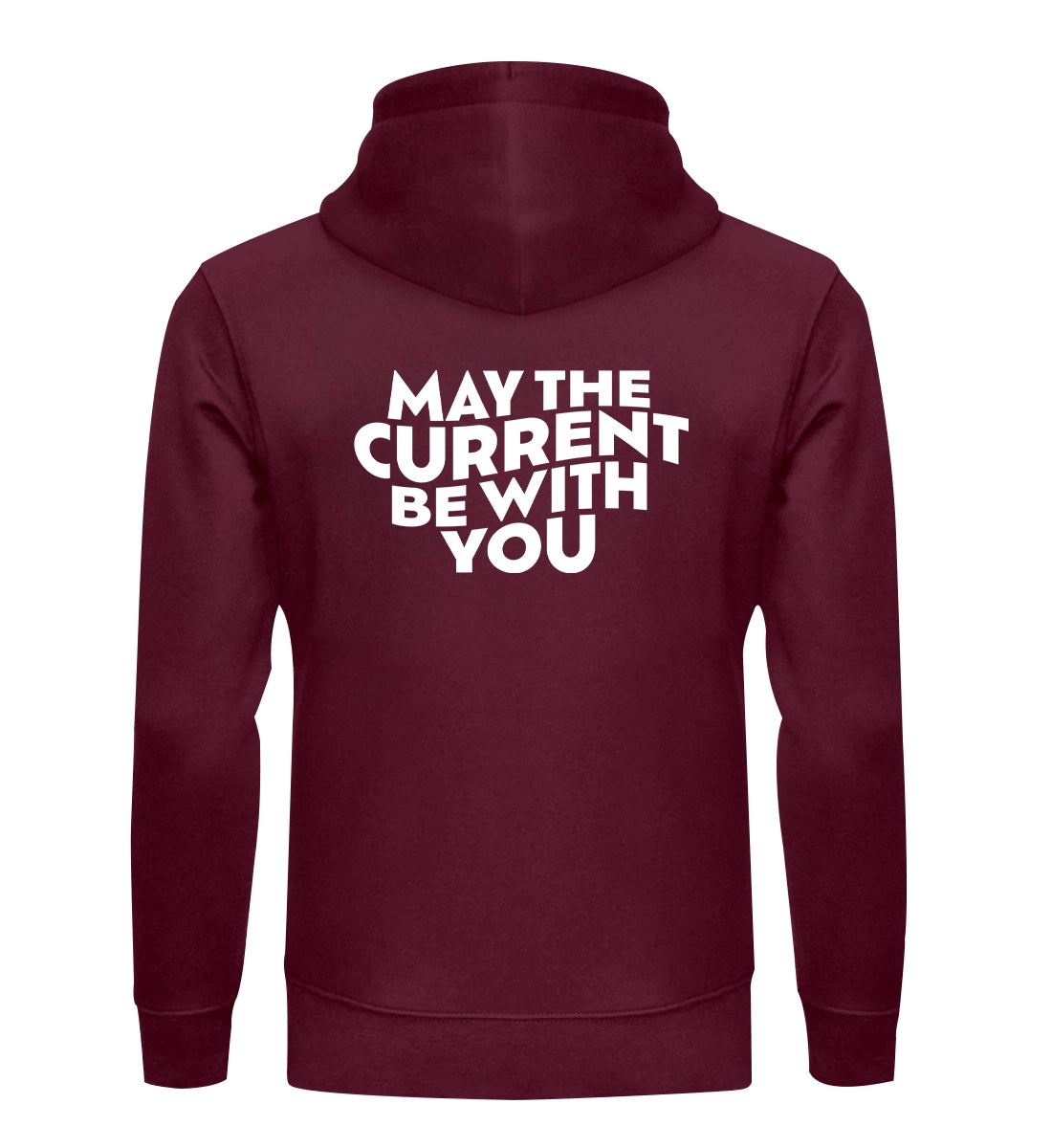 May the Current Backprint - Bio Hoodie