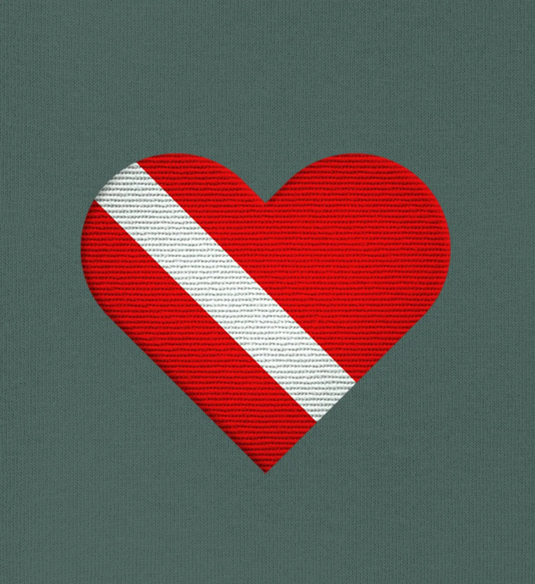 Taucherherz gestickt - Bio Frauen T-Shirt mit Stick