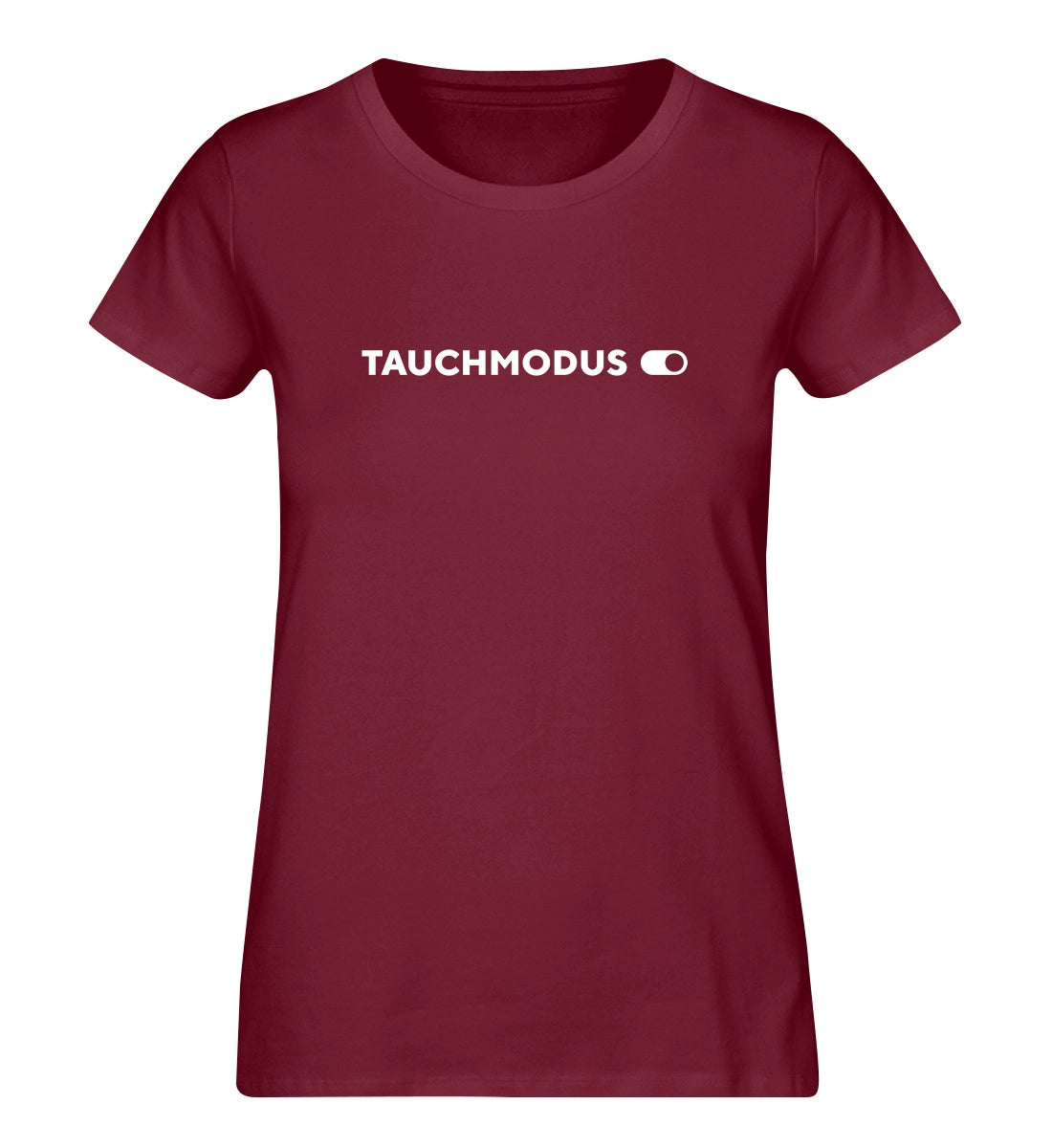 Tauchmodus - 100 % Bio Frauen T-Shirt
