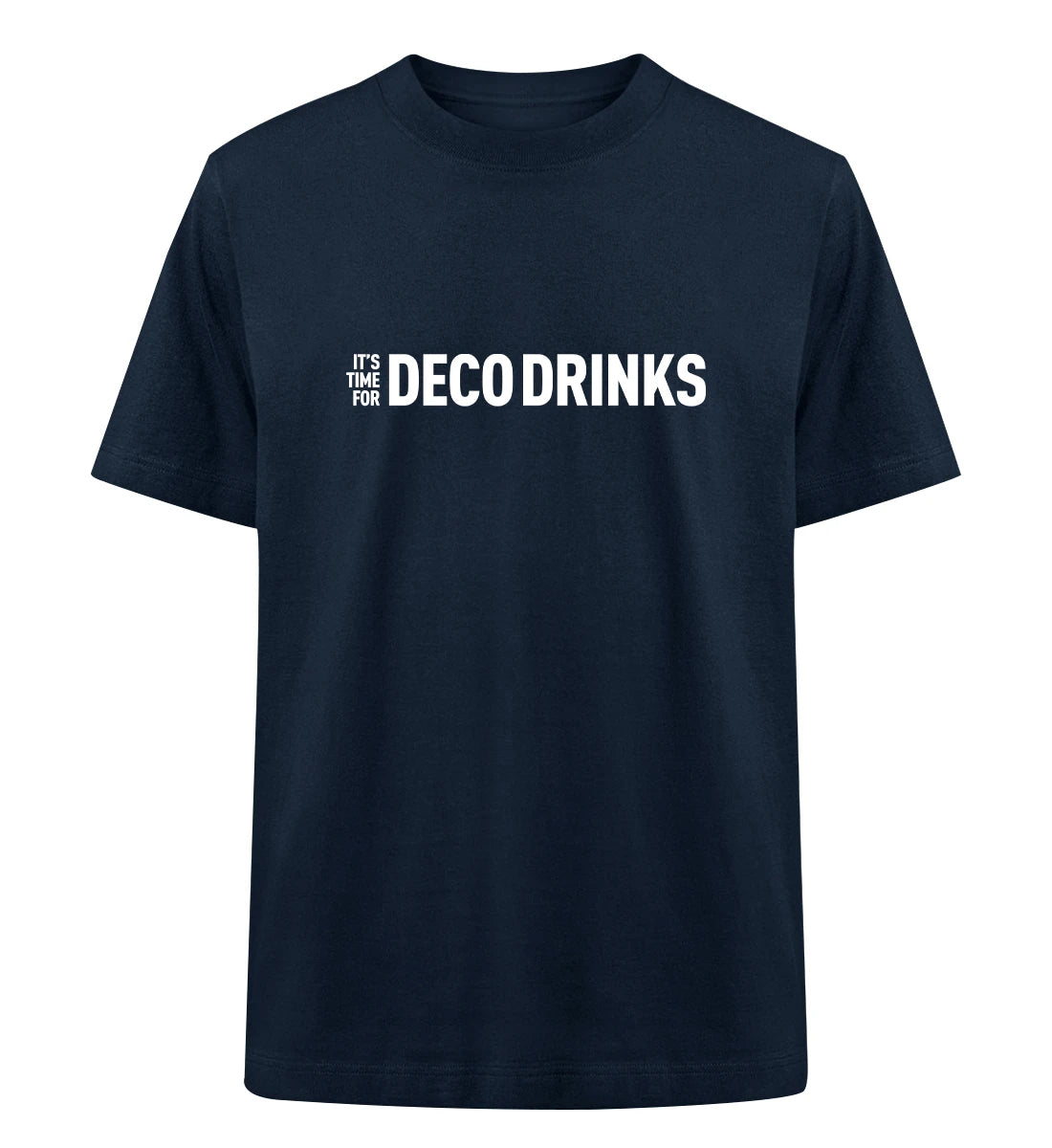Deco Drinks - 100 % Bio Oversized T-Shirt