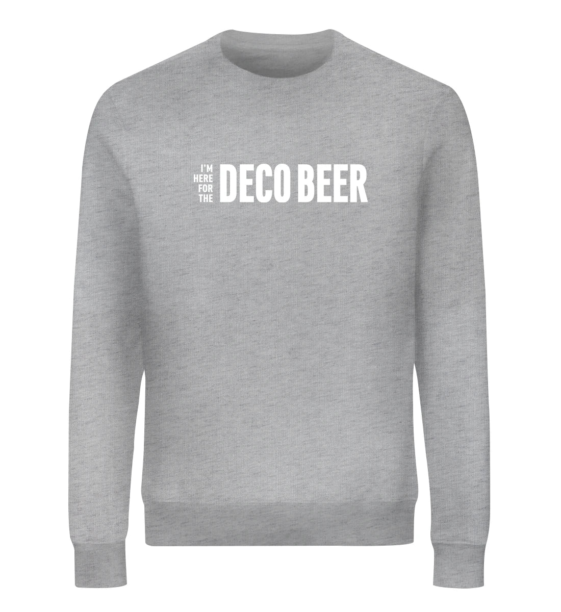 I'm here for the Deco Beer - Bio Sweater