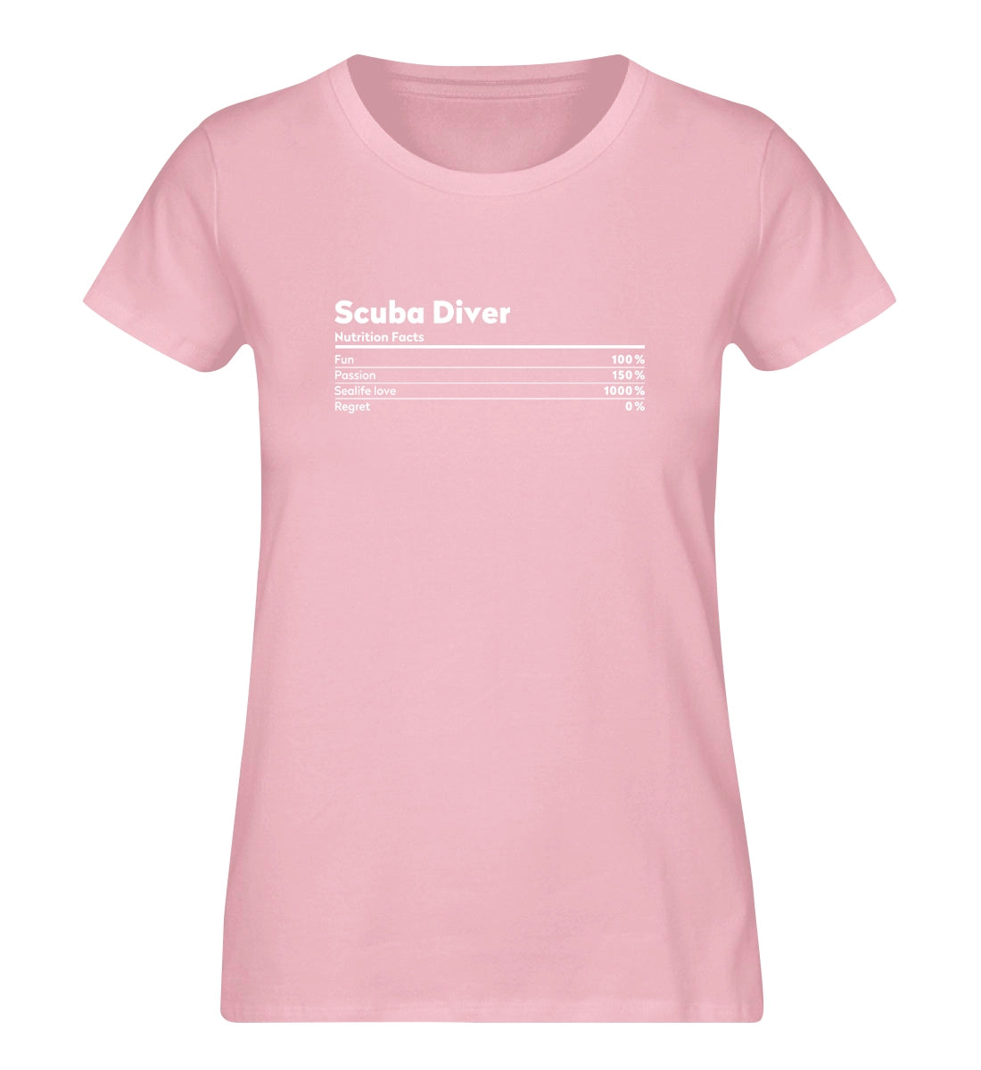 Scuba Diver Nutrition - 100 % Bio Frauen T-Shirt