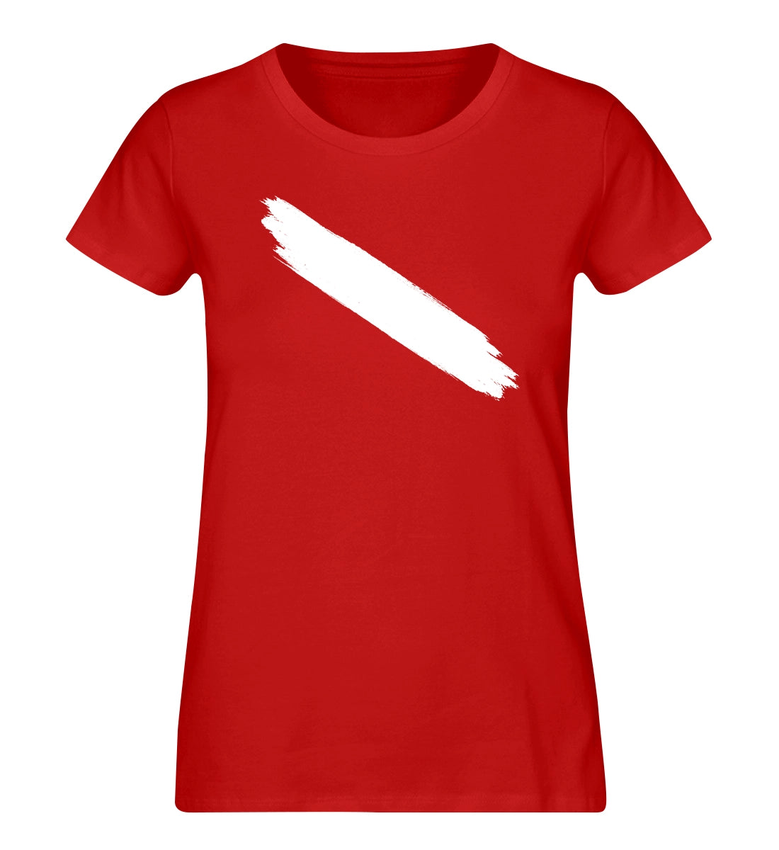 Taucherflagge - 100 % Bio Frauen T-Shirt