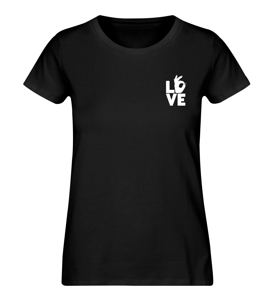 Love - 100 % Bio Frauen T-Shirt