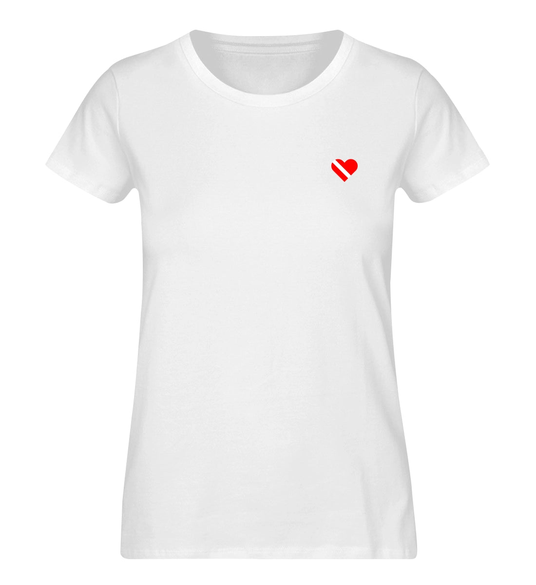 Taucherherzchen - 100 % Bio Frauen T-Shirt