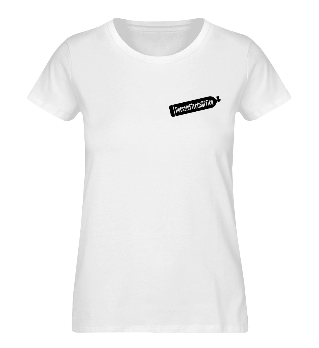 Pressluftschnüffler - 100 % Bio Frauen T-Shirt