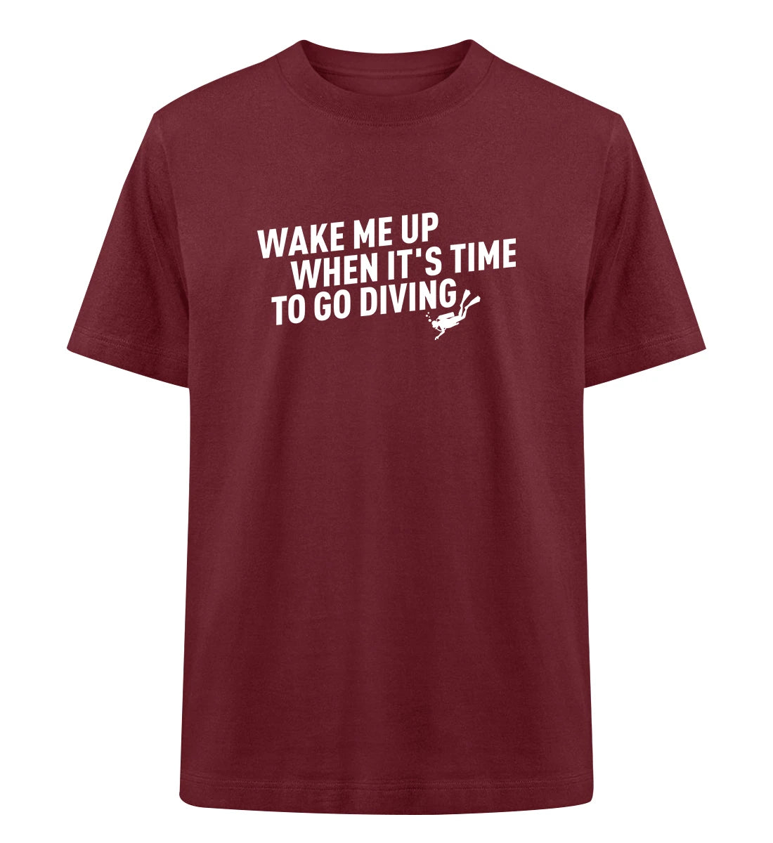 Wake me up - 100 % Bio Oversized T-Shirt