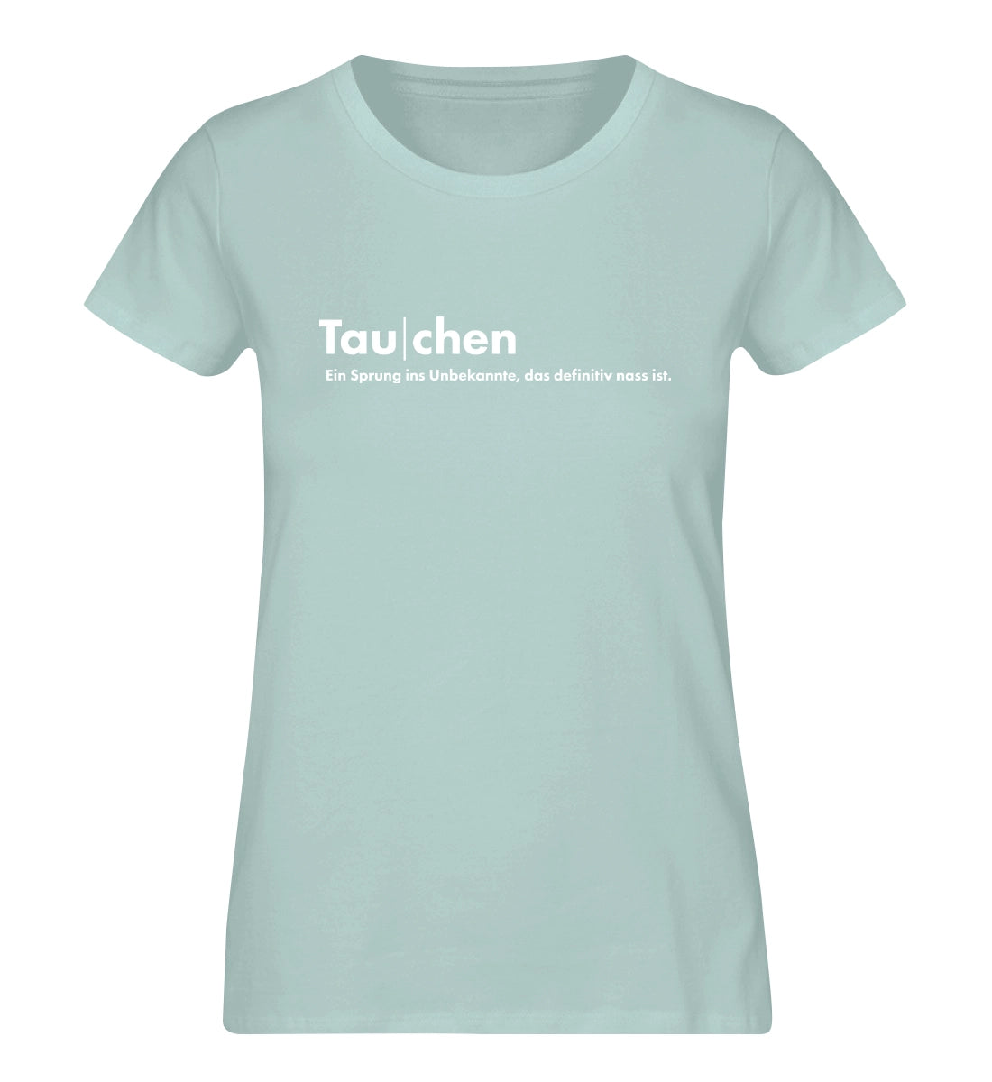 Tauchen - 100 % Bio Frauen T-Shirt
