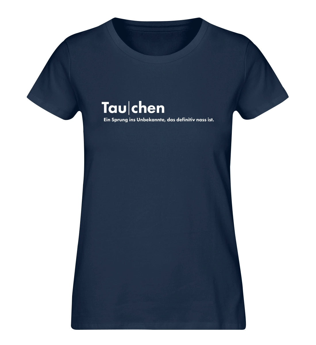 Tauchen - 100 % Bio Frauen T-Shirt