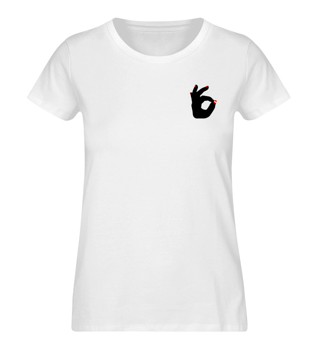 OK Signal - 100 % Bio Frauen T-Shirt
