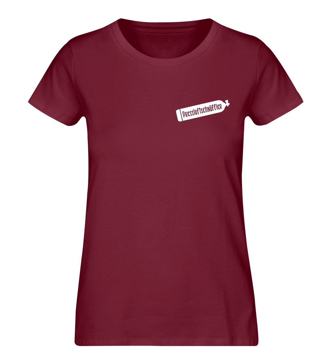 Pressluftschnüffler - 100 % Bio Frauen T-Shirt