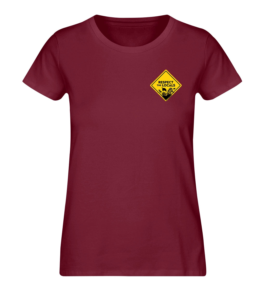 Respect the Locals / marinelife - 100 % Bio Frauen T-Shirt