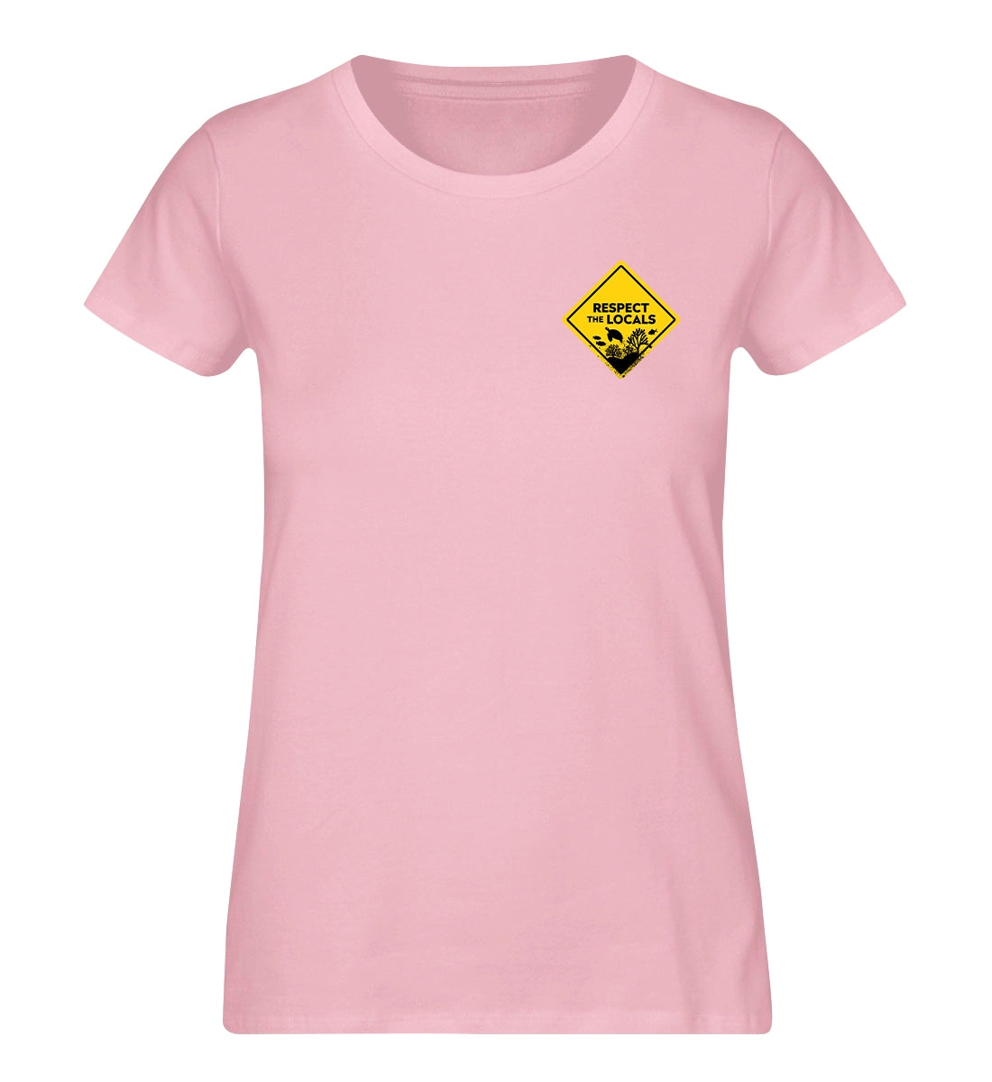 Respect the Locals / marinelife - 100 % Bio Frauen T-Shirt