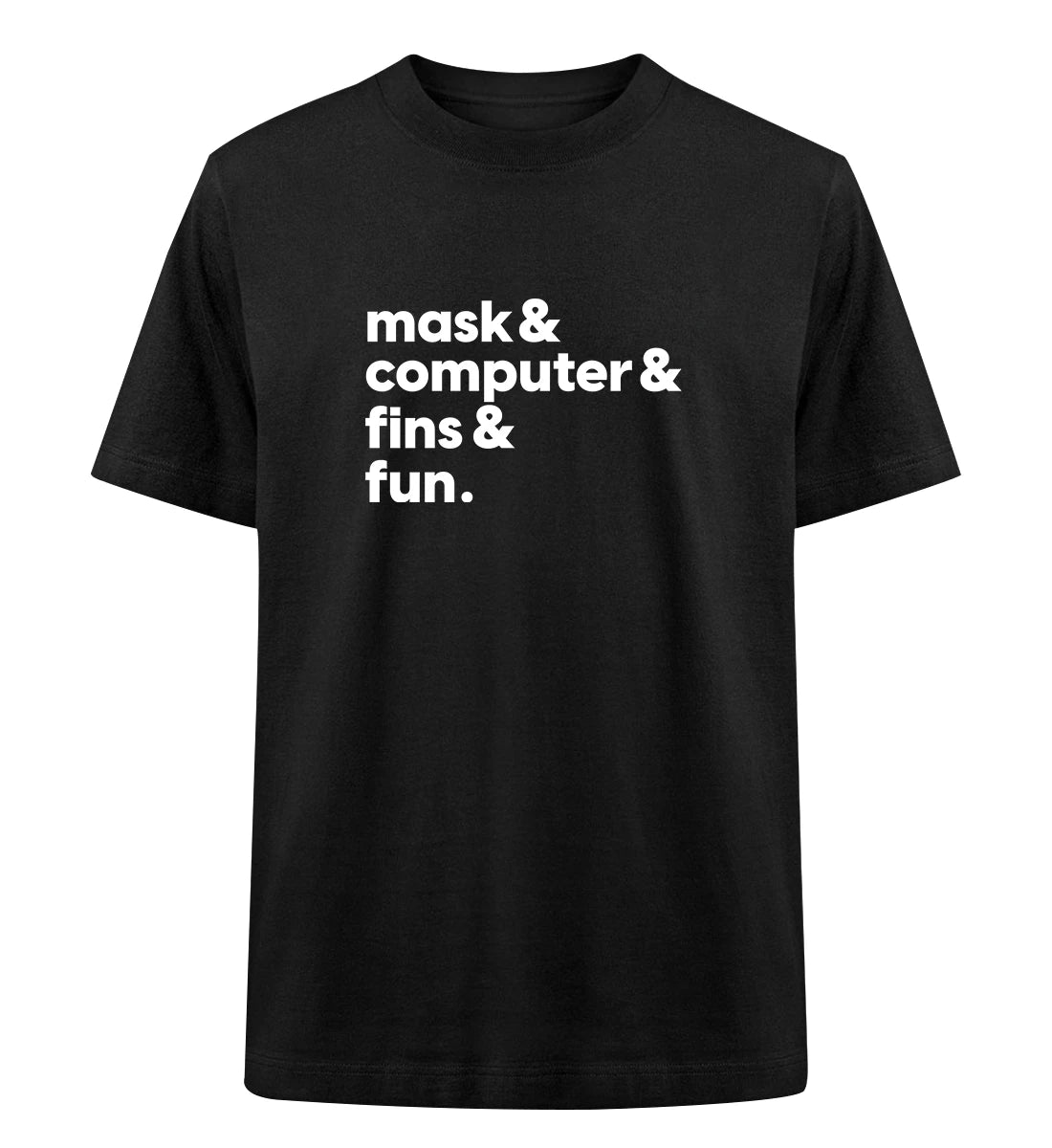 Mask & Fun - 100 % Bio Oversized T-Shirt