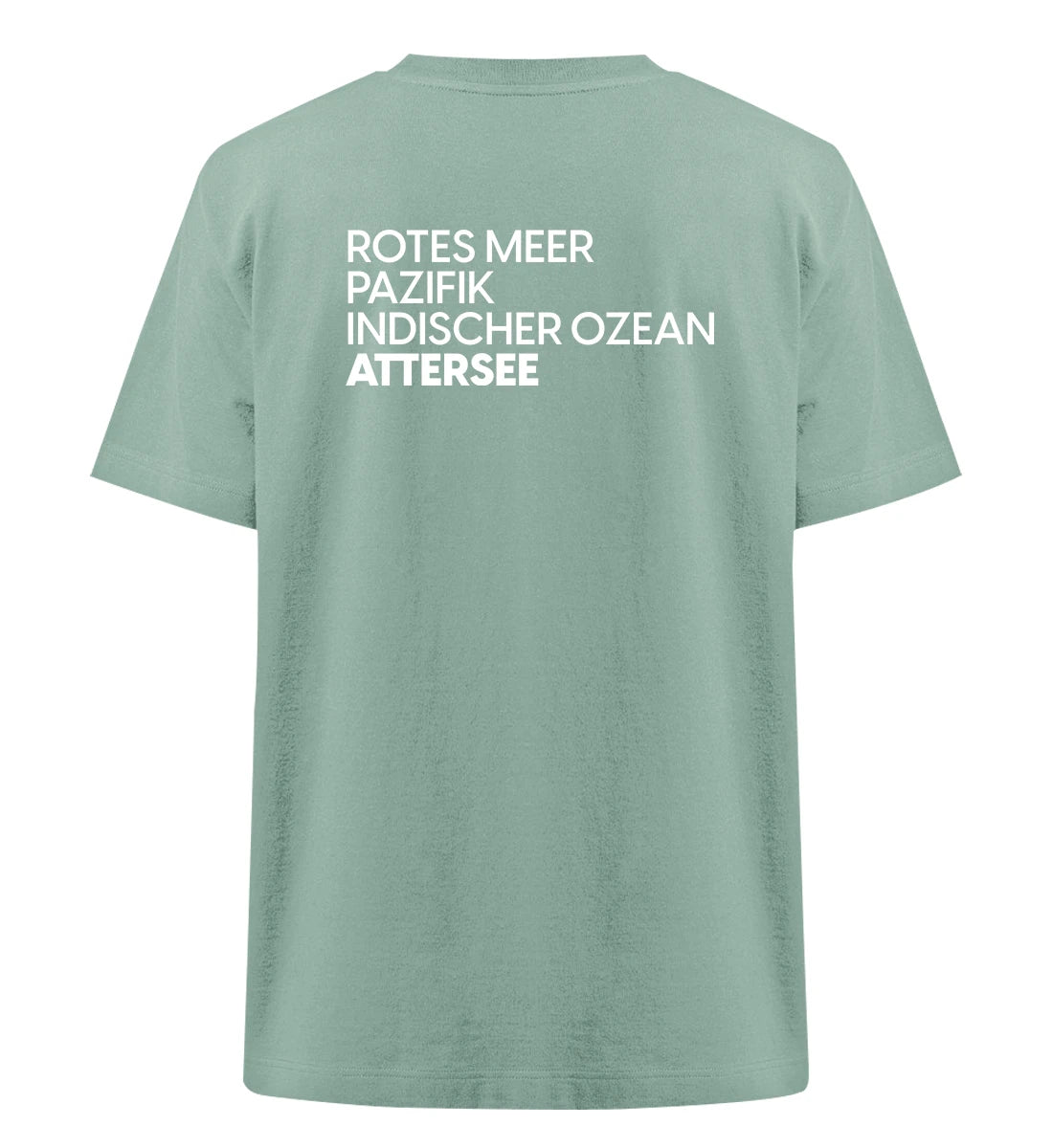 Attersee 🇦🇹 Backprint - 100 % Bio Oversized T-Shirt
