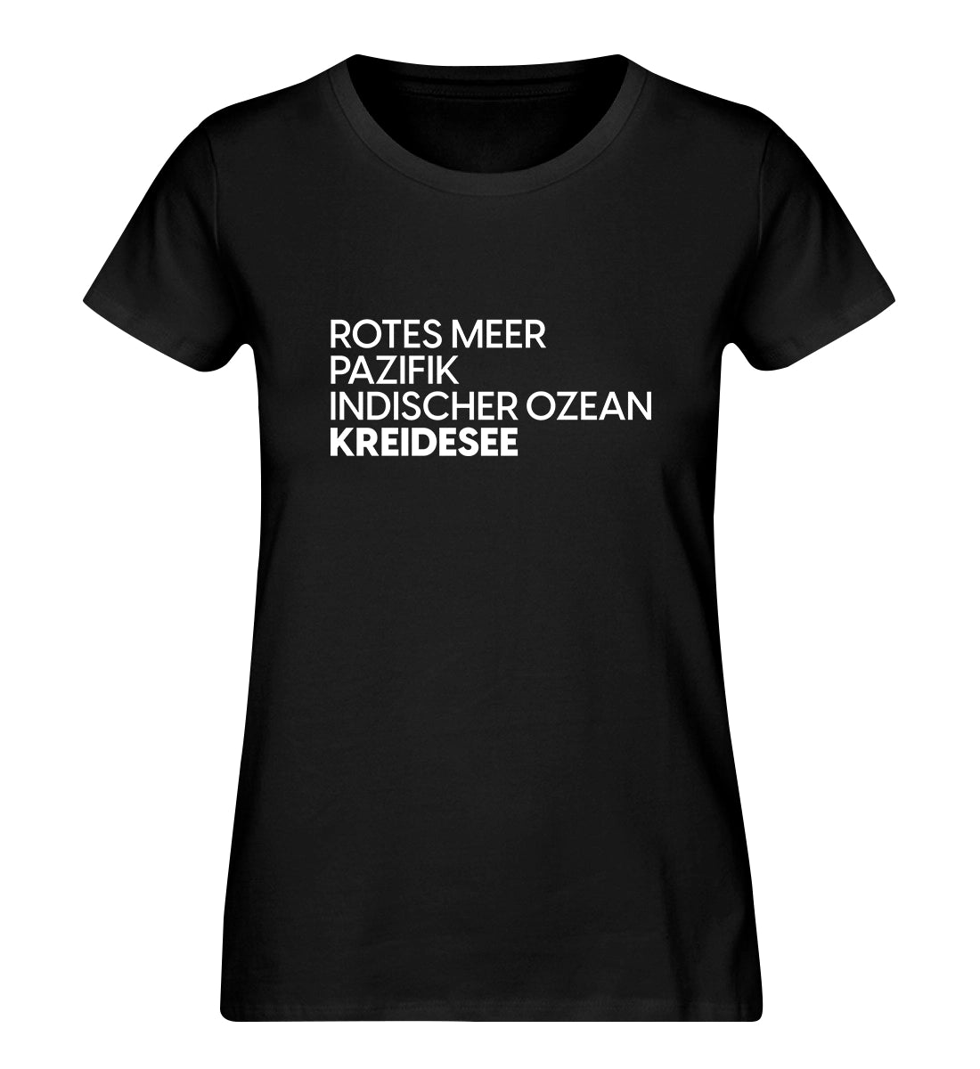 Kreidesee 🇩🇪 - 100 % Bio Frauen T-Shirt