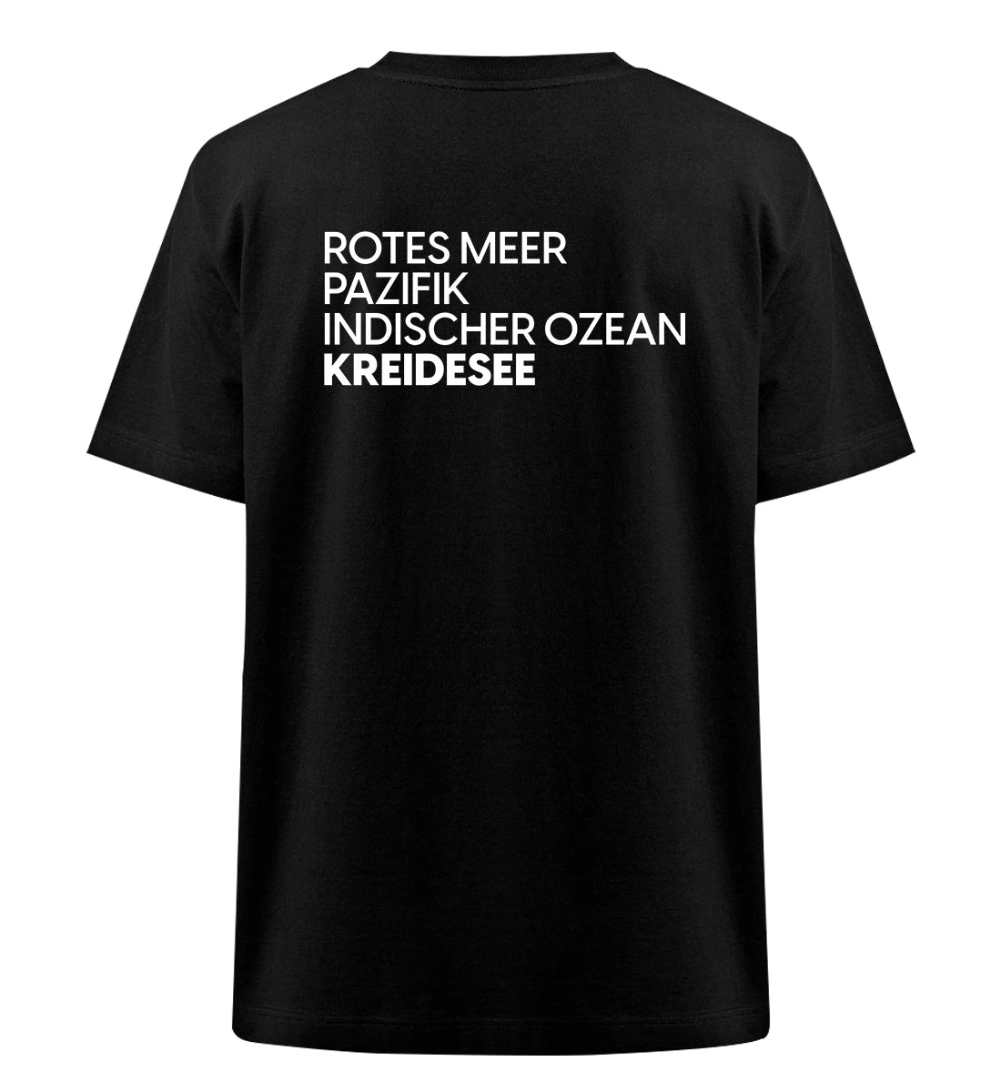 Kreidesee 🇩🇪 Backprint - 100 % Bio Oversized T-Shirt