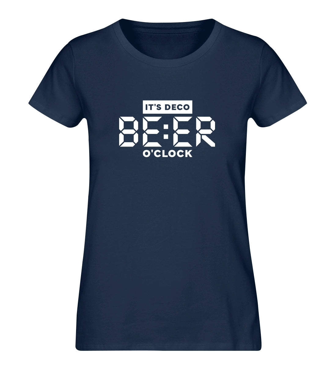 Deco Beer O'Clock - 100 % Bio Frauen T-Shirt