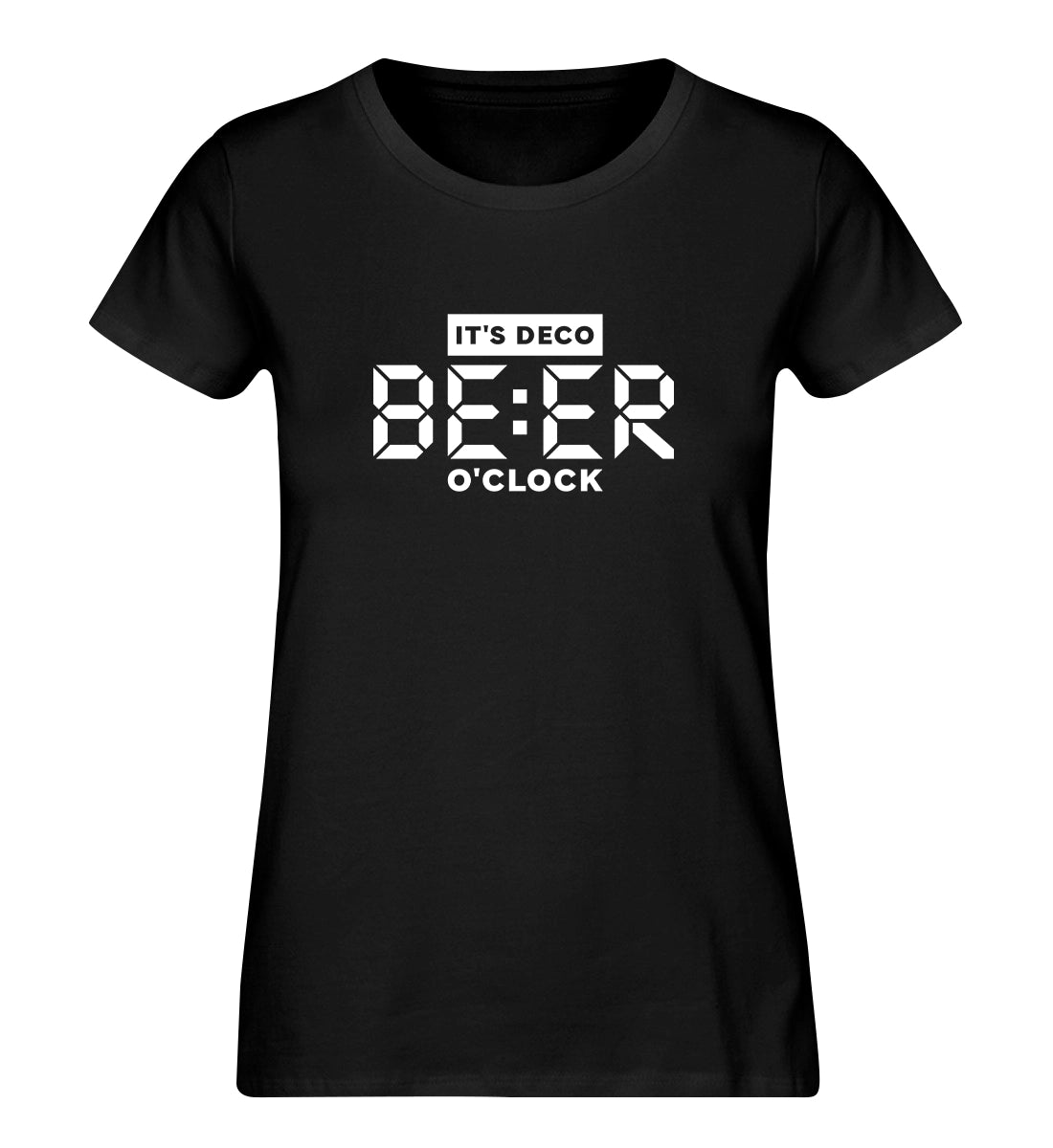 Deco Beer O'Clock - 100 % Bio Frauen T-Shirt