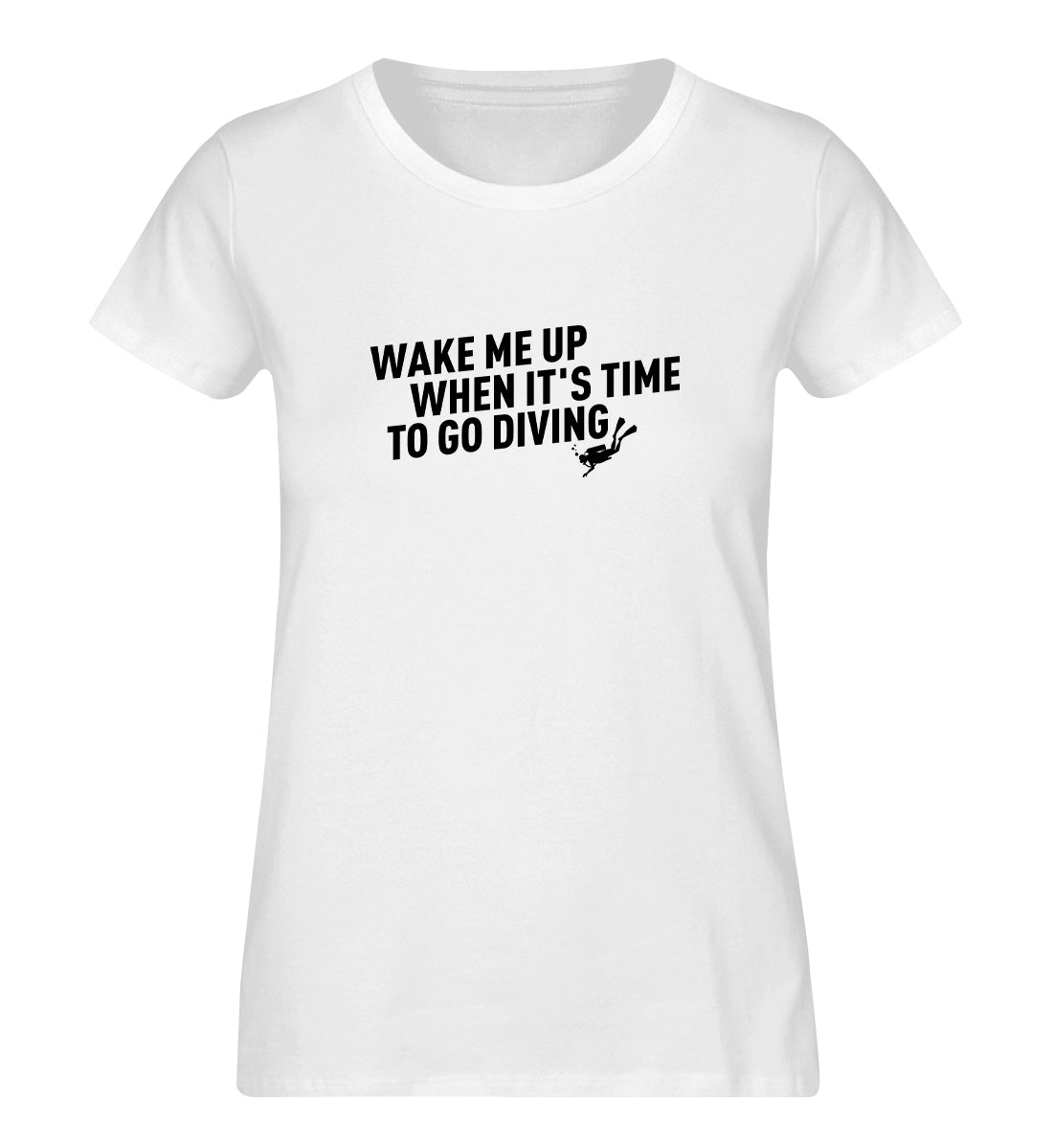 Wake me up - 100 % Bio Frauen T-Shirt