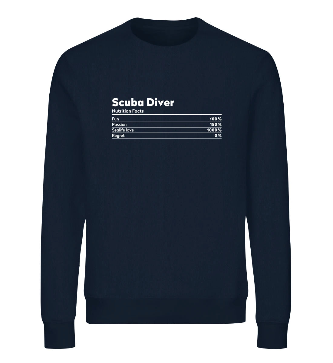 Scuba Diver Nutrition - Bio Sweater